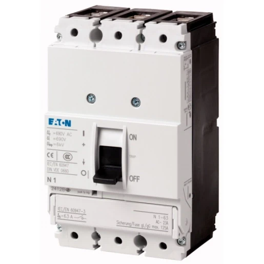 Eaton Lastscheider NS1 3p 100A maximaal beveiliging=1250A UL/IEC