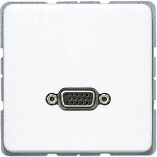 Jung CD range afdekking cd500 alpine wit 1x vga MACD1102WW