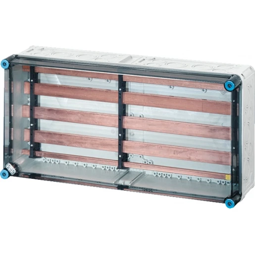 Hensel Mi Railsysteemkast 630A 5-polig BM4 600x300mm