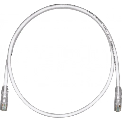 Panduit Patchkabel LSZH + modulaire plugs U / UTP Cat6 RJ45 8(8) 3M wit UTPSPL3MY