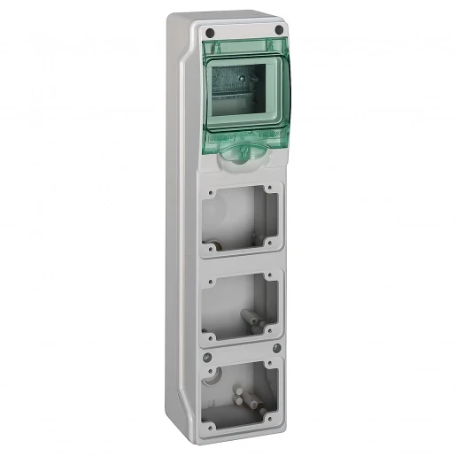 Schneider Electric Kaedra Installatiekast leeg Mini 1x4 modulen Kunststof IP65 13177