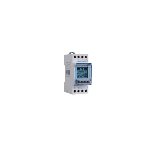 Legrand Alpha digitale schakelklok paneelbouw d22 DIN-rail 24V 2 kanalen 16A AC/DC 412643
