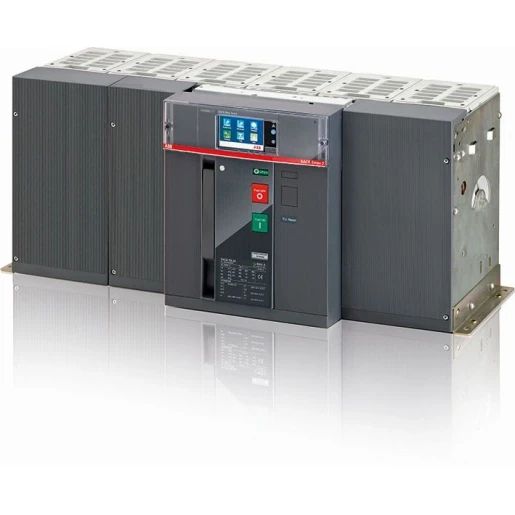 ABB EMAX2 E6.2H TOUCH LSI IN=4000A VAST MET HR/VR AANSLUITING 3 POLIG