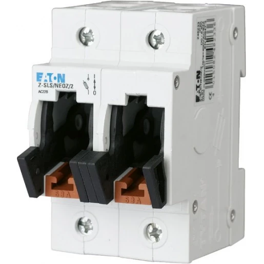 Eaton ZEKERINGLASTSCHEIDER D02 OF D01 63A 400VAC 2P 54MM