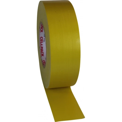 Cellpack Duct tape 50mmx50m geel