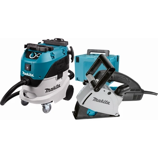 Makita Combiset Combiset sleuvenzaag + stofzuiger DK0093J
