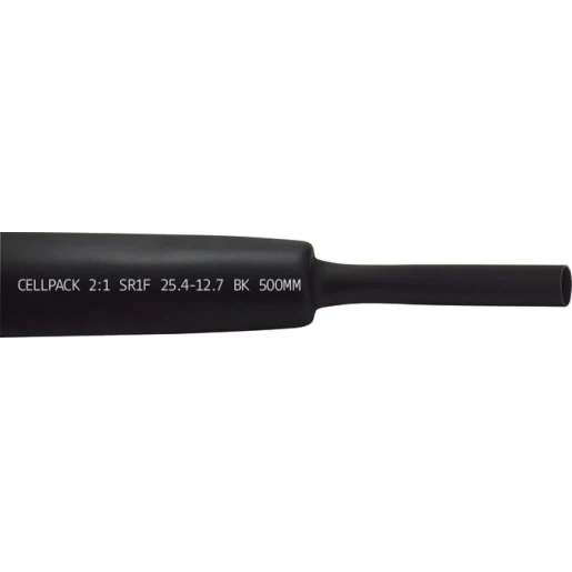 Cellpack Krimpkous dunw.krimpverh.2 : 1-sr1f/25.4-12.7/zwart/500mm