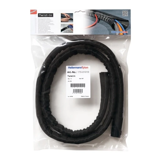 Hellermann Tyton Helagaine Zelfsluitende beschermkous rol 2 meter 19mm 16 - 19mm kunststof