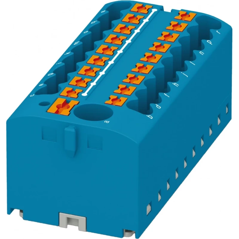 Phoenix Contact PTFIX Verbindingsrijgklem 0,14-4mm² eendr. 0,14-2,5mm² meerdr. Blauw