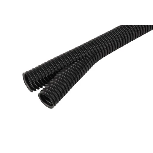Frankische Co-flex-pp-uv deelbare buis uv-bestendig zwart 25m rol nw 45