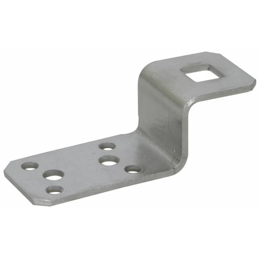 Dehn Z-shaped connection lug stst holes for riveting or screwing