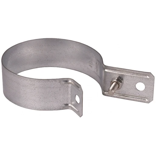 Dehn Downpipe clamp d 120mm st/tzn with connection bore d 11mm