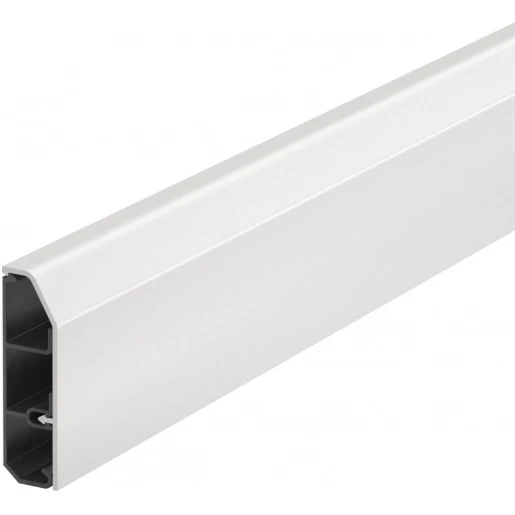 OBO SL plintgoot deksel en goot 20/70 20x20mm wit 9010 6132267