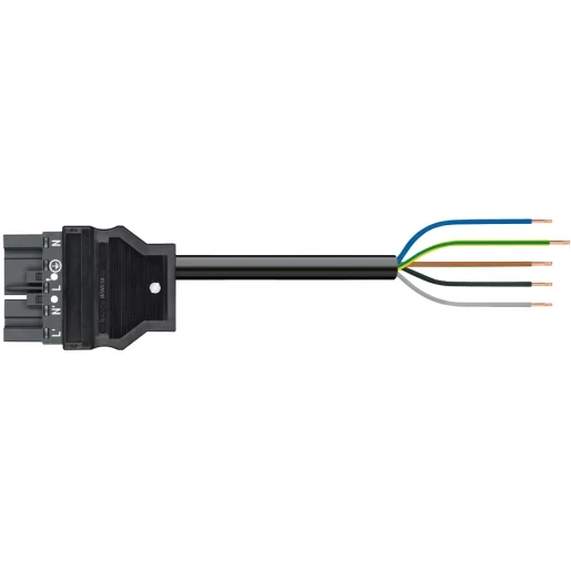 Wago Patchkabel gebouwinstallatie 5p Stekker Vrij kabeluiteinde 4000mm
