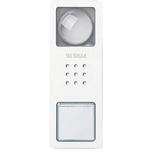 Siedle Behuizing bovenkant wit 210005113-01
