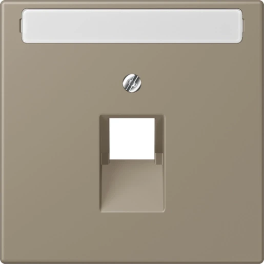 Jung LS range Afdekking centraalplaat LC32141 UAE/IAE 1 connector Met label LC969-1NAUA242