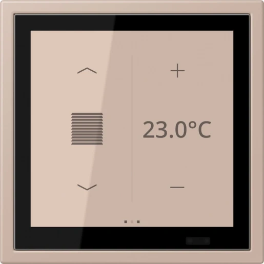 Jung LS range KNX Touch ruimtecontroller KNX LCZ459BFD1S240