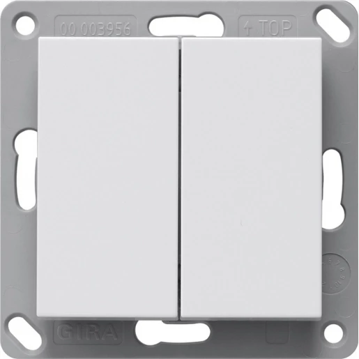 Gira RF wandzender 2-v KNX System 55 z.wit