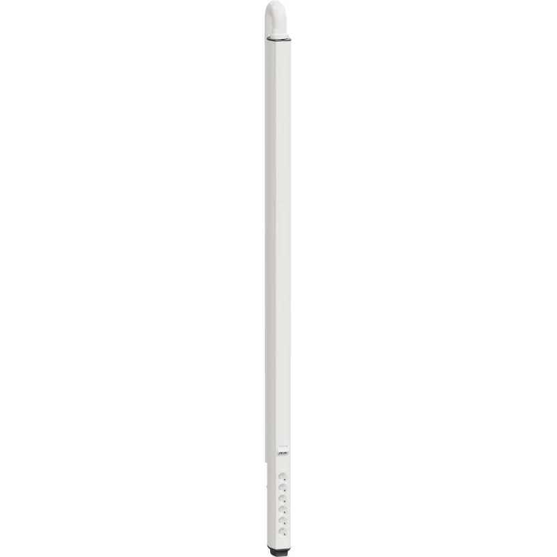 Merten OptiLine 45 aansluitzuil vrijstaand dubbelzijdig 90x116x2150mm 5 compartimenten wit RAL 9003 ISM22208