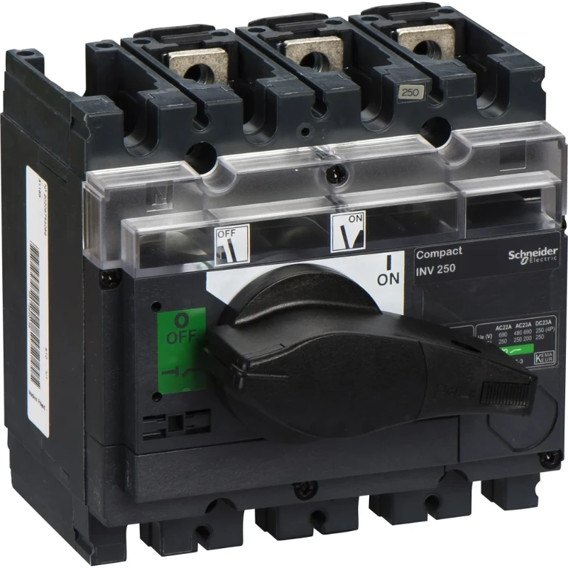 Schneider Electric COMPACT INV250 3P LASTSCHEIDER ZWART