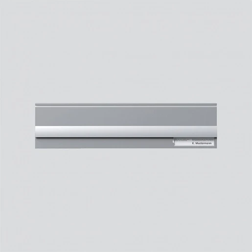 Siedle Brievenbusklepmodule brievenbus aluminium/kunststof zilver 200034143-00