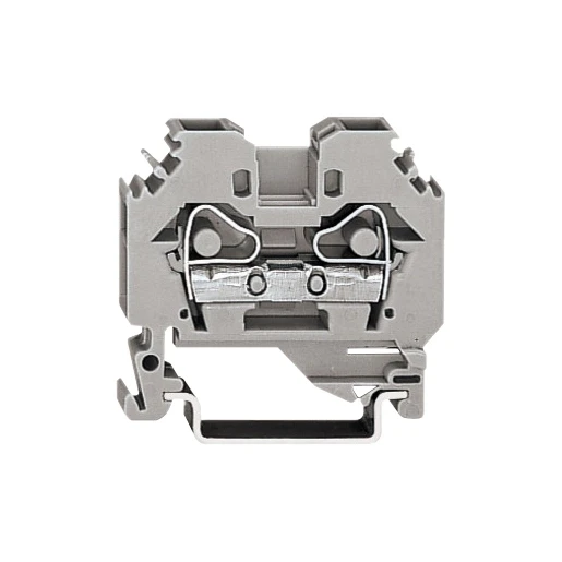 Wago Serie 282 Verbindingsrijgklem 0,2-6mm² eendr. 0,2-6mm² meerdr. Grijs