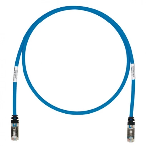 Panduit Patchkabel S / FTP Cat6A (TIA) RJ45 8(8) 1M blauw STP6X1MBU