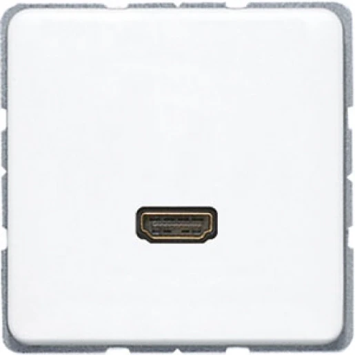 Jung CD range afdekking cd500 alpine wit 1x hdmi MACD1112WW