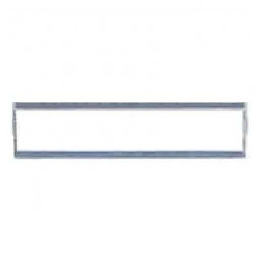 Jung A range Afdekking tekststrook 17x54 plexiglas A81NA