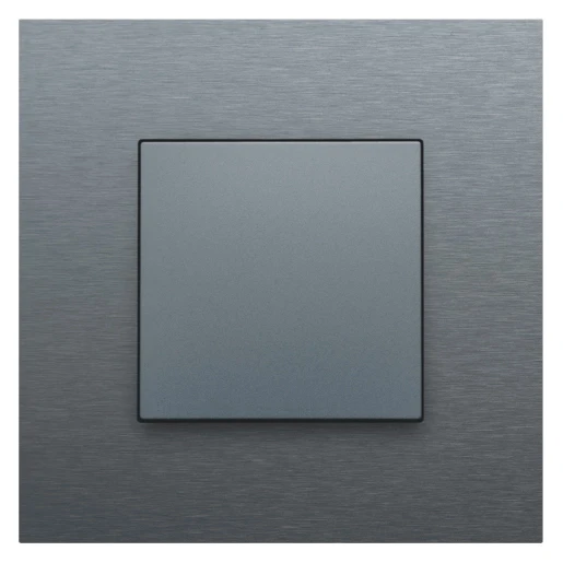 Niko Home Control Tastsensor bussysteem enkelvoudig grijs inbouw IP20 220-51001