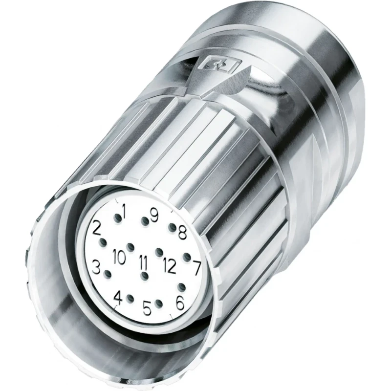 Phoenix Contact Ronde connector veldzijdig confectioneerbaar (industrieconnector)