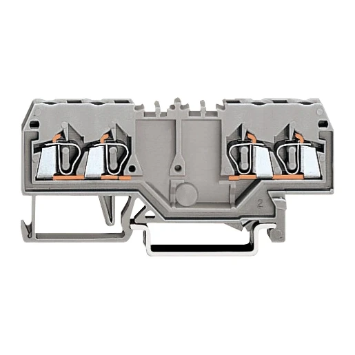 Wago Serie 280 Verbindingsrijgklem 0,08-2,5mm² eendr. 0,08-2,5mm² meerdr. Grijs