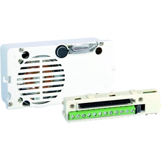 Comelit Ikall Luidspreker externe camera aansluiting SBC gevoed audiomodule kunststof zwart 1621VC