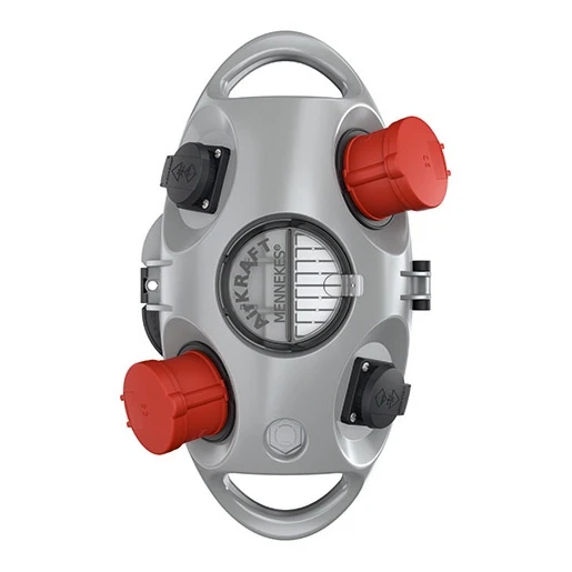 Mennekes AIRKRAFT COMBINATIE ZILVER IP44