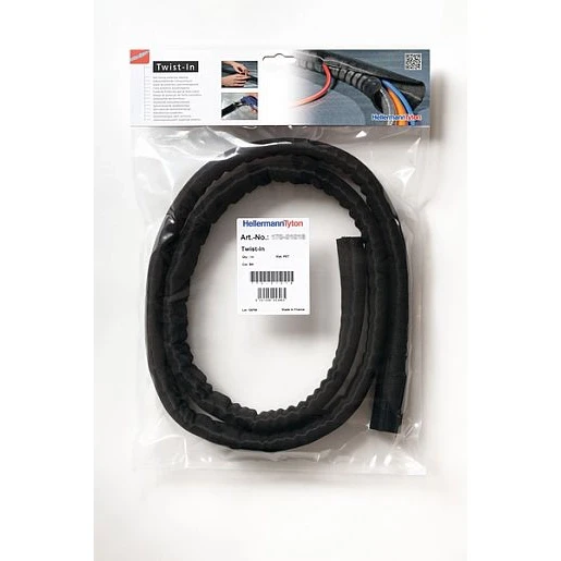 Hellermann Tyton Helagaine Zelfsluitende beschermkous rol 2 meter 25mm 19 - 25mm kunststof