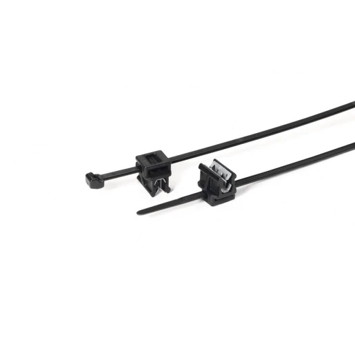 Hellermann Tyton 2-delige bevestigingsbanden voor randmontage 0,5-2,5 mm
