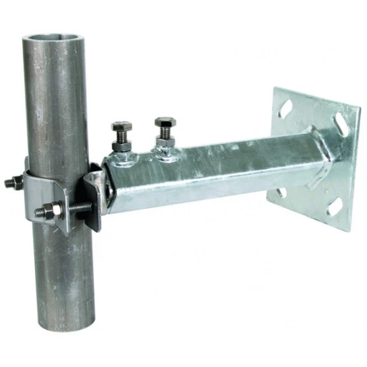 Dehn Wall mount.bracket st/tzn-stst f.pipes d 40-50mm adjustable range 23