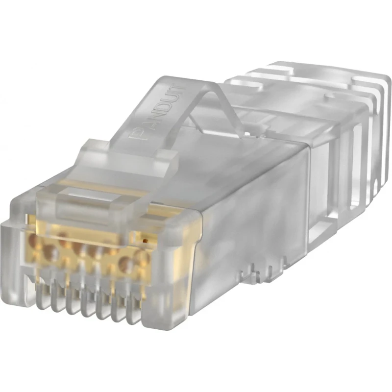 Panduit 23 AWG UTP Modular Plug for use with TX6A 10Gig UTP MaTriX copper cable 100 Pack