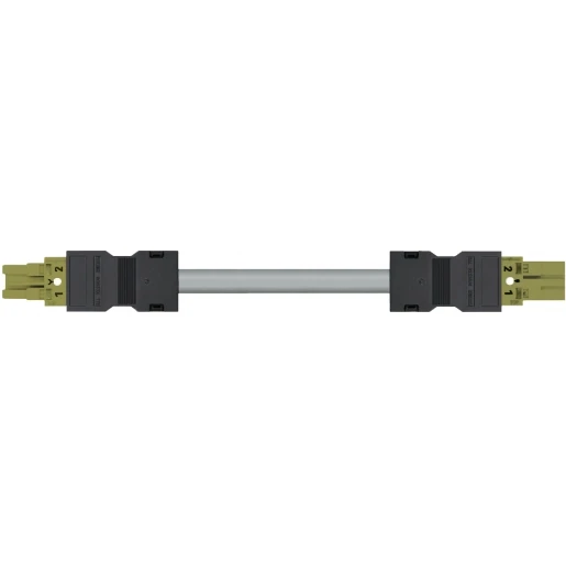Wago SERIE 771 Patchkabel gebouwinstallatie 2p Contrastekker (female) Stekker 5000mm