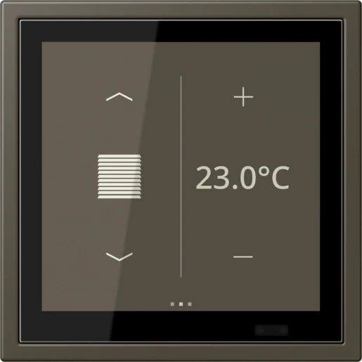 Jung LS range KNX Touch ruimtecontroller KNX LCZ459BFD1S241