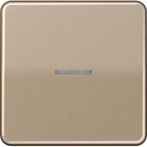 Jung CD range tastafdekking standaard goud brons enkelvoudig Mat brons FMCD1700GB