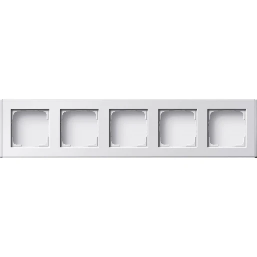 Gira Profiel 55 Opbouwbak inbouwschakelmateriaal 5-voudig wit Verticaal 136427