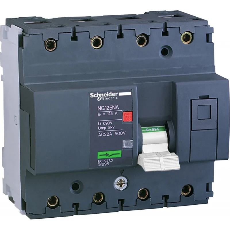 Schneider Electric NG125NA - Lastscheider 3P+N - In=63A