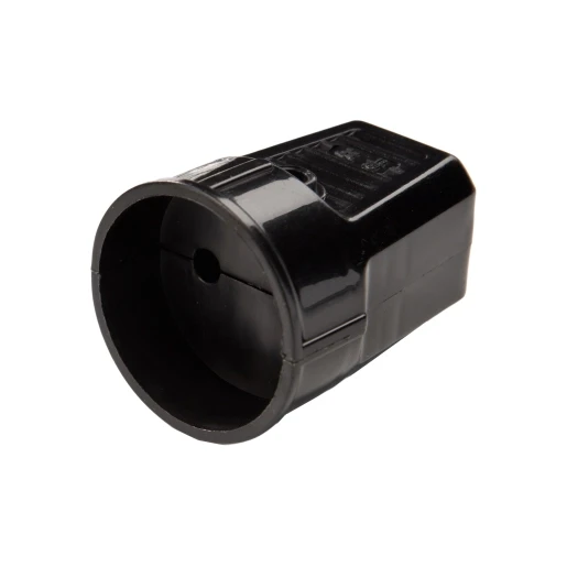 Martin Kaiser Koppelcontactstop ongeaard zwart met shutter