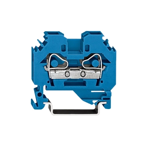 Wago Serie 282 Verbindingsrijgklem 0,2-6mm² eendr. 0,2-6mm² meerdr. Blauw