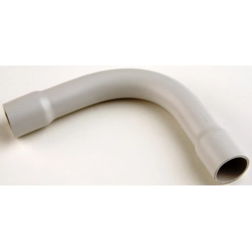 Pipelife Halovolt halogeenvrij bocht 38mm licht grijs ral7035