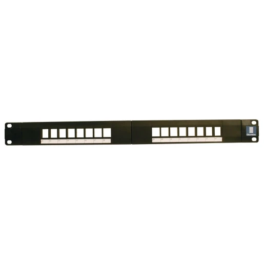 Gigamedia Patchpaneel leeg 16-keystone