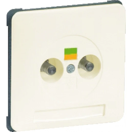 Peha standaard veiligheid aardingssysteem tekstveld 2 contactstiften contactdoos 2-voudig inbouw Glanzend 00428831