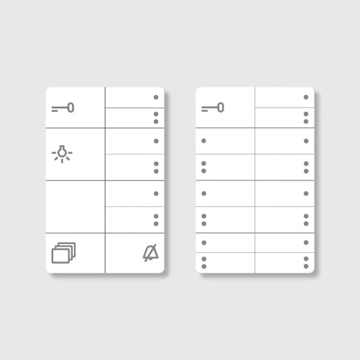 Siedle Beletteringsinleg wit 200039965-00