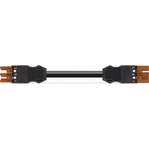 Wago Serie 771 Patchkabel gebouwinstallatie 3p Contrastekker (female) Stekker 4000mm